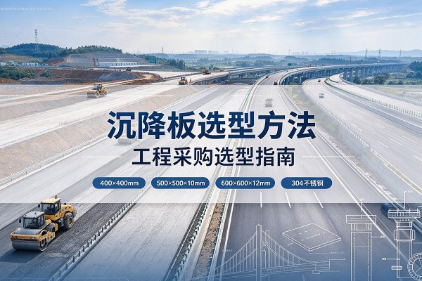 阿坝沉降板选择方法